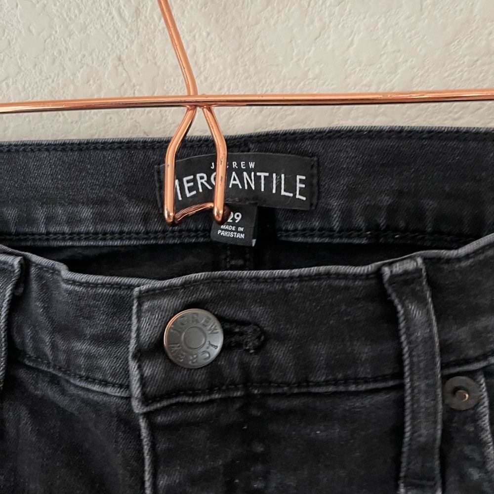 J crew black skinny high rise jeans - Picture 2 of 9